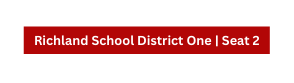 Richland School District One Seat 2